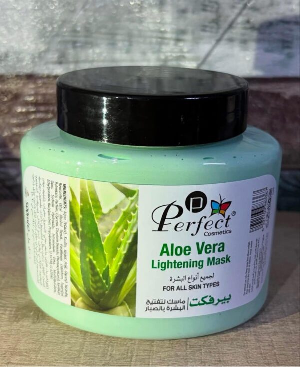 Becool.ma Perfect Cosmetics ALOE VERA LIGHTENING MASK 500ML FOR ALL SKIN TYPES Becool