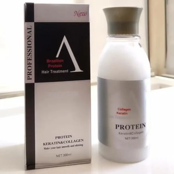 Brazilian Protein A Hair Treatment 300ml – Keratin & Collagen becool maroc