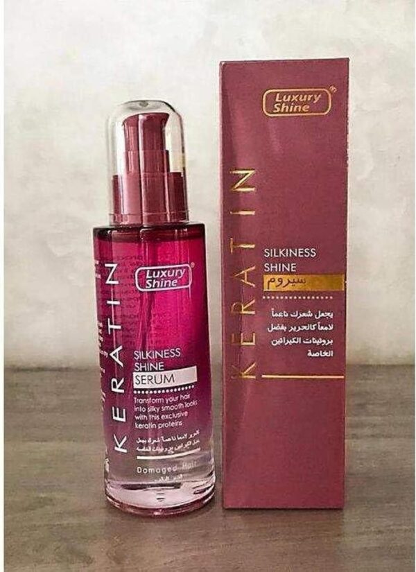 Becool Keratin Luxury Shine Serum – Intense Treatment for Shiny Hair Becool.ma