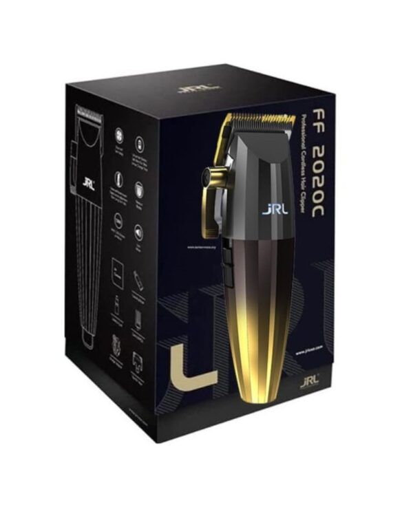 JRL FreshFade 2020C Professional Cordless Hair Clipper – Cool Blade, Long Battery Life & Smart-Clip Technology becool ma