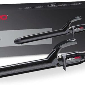 BaByliss PRO BAB2473TDE Curling Iron 25mm – Natural Curls, Titanium Diamond Barrel, Adjustable Heat becool.ma