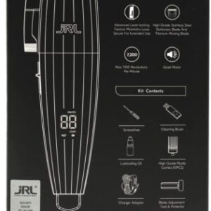 JRL FreshFade 2020C Professional Cordless Hair Clipper – Cool Blade, Long Battery Life & Smart-Clip Technology becool ma