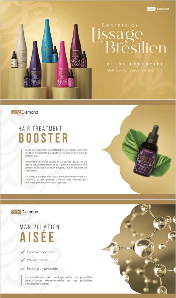 Becool Gold Diamond Cosmetics Protein Hair Treatment Becool.ma