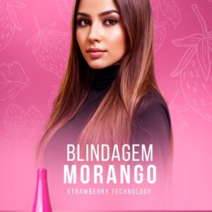 Gold Diamond Blindagem Morango – Strawberry Hair Shielding Treatment 1L | Shine & Protection for Blonde or Silver Hair becool morocco