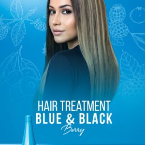 Gold Diamond Brazilian Hair Straightening Treatment – Blue and black Berry 1L | Professional Hair Smoothing for Colored & Blonde Hair becool maroc