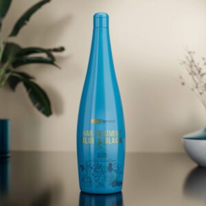 Gold Diamond Brazilian Hair Straightening Treatment – Blue and black Berry 1L | Professional Hair Smoothing for Colored & Blonde Hair becool beauty maroc
