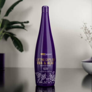 Gold Diamond Brazilian Hair Straightening Treatment – UVA & Açaí 1L | Professional Hair Smoothing for Colored & Blonde Hair becool beauty maroc