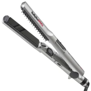 BaByliss PRO Sleek+ Hair Straightener – Removable Comb & Advanced Heat Management™ | 230°C becool beauty maroc
