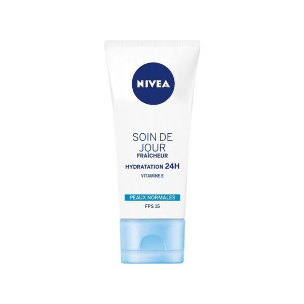نيفيا عناية نهارية منعشة – مرطب 24 ساعة مع SPF 15 | ترطيب خفيف | BeCool.ma