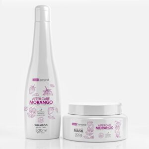 Coffret Gold Diamond Soin Après-Lissage Morango – Shampoing 500 ml + Masque Capillaire 300 g | Soin Réparateur à la Fraise | BeCool.ma