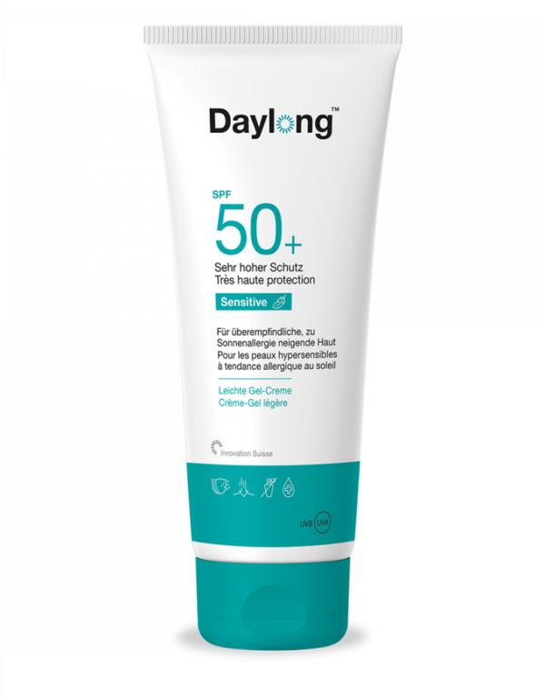 DAYLONG Sensitive Gel-Crème SPF50+ 100ml – Lightweight Daily Sun Protection for Oily & Allergy-Prone Skin | becool.ma