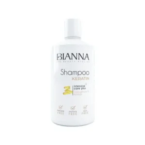 Bianna Keratin Intensive Care Shampoo 500ml – Strengthens, Renews & Gently Cleanses becool maroc