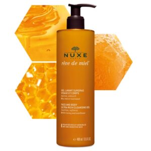 NUXE Rêve de Miel Face & Body Ultra-Rich Cleansing Gel 400ml becool maroc