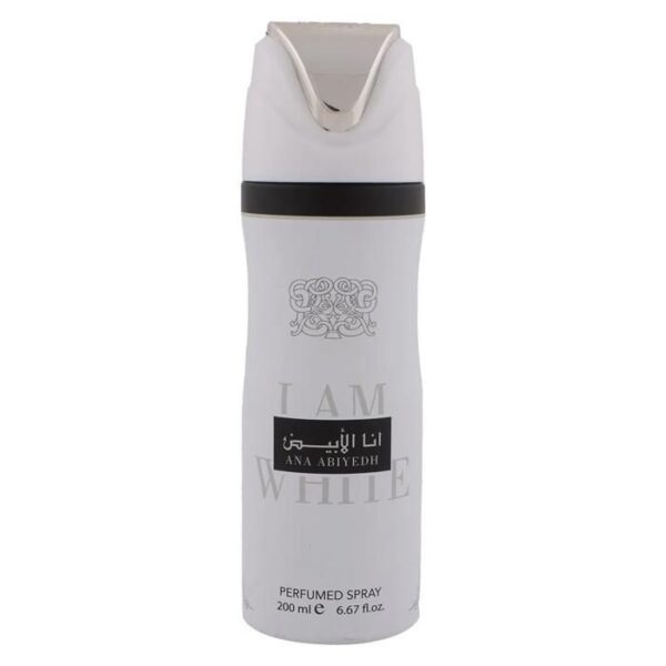 Ana Abiyedh (I am White) Perfumed Spray 200ml by Lattafa | BeCool.ma
