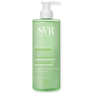 SVR Sebiaclear Foaming Gel – 400ml | Gentle Cleanser for Oily & Acne-Prone Skin | BeCool.ma