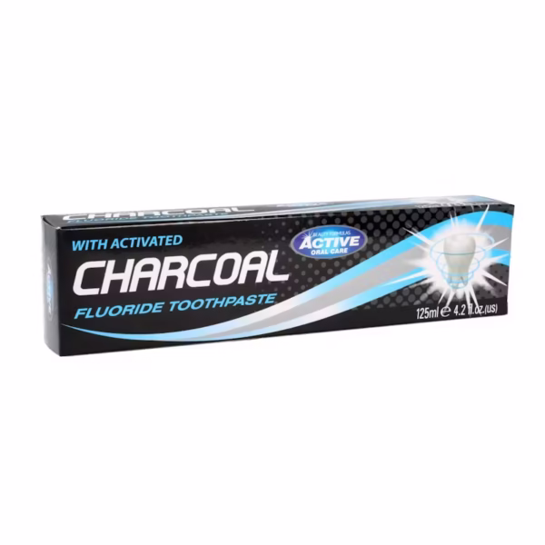 Beauty Formulas Activated Charcoal Toothpaste – Deep Cleaning & Whitening – 125ml | becool.ma