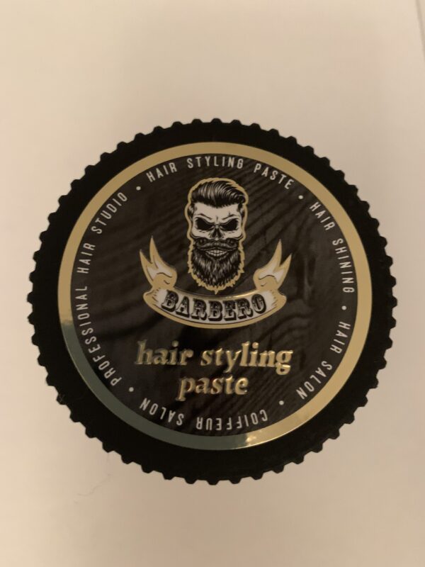 Barbero Hair Styling Paste 120ml – Strong Hold & Matte Finish for Men | Becool.ma