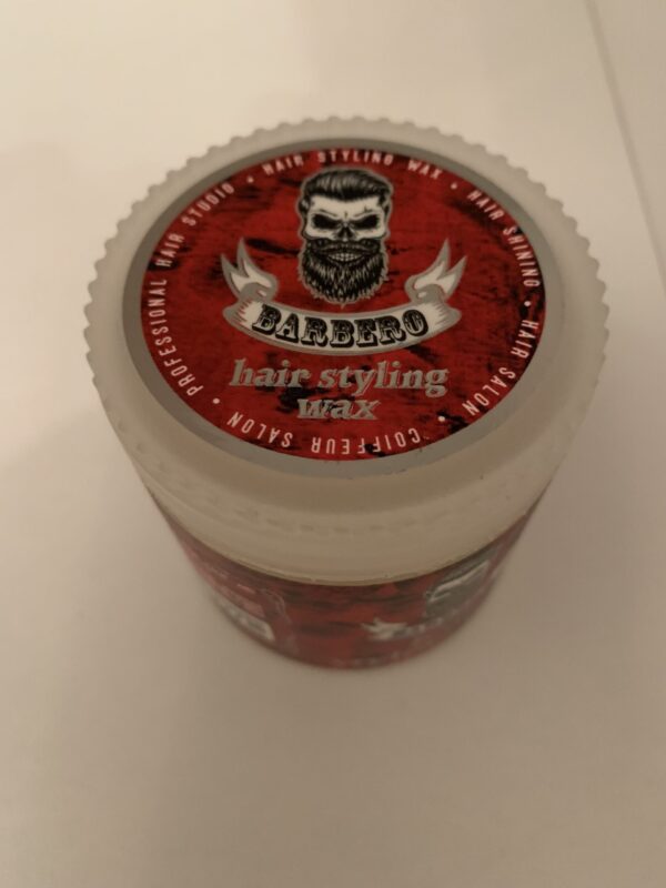 Barbero Hair Styling Wax 120ml – Classic Hold & Shine for Men’s Hairstyles | Becool.ma