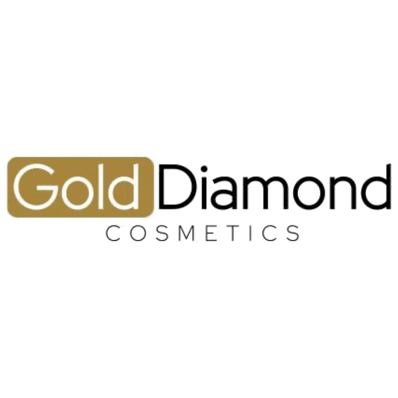 gold diamond black logo