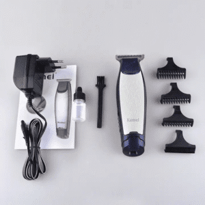 Kemei KM-5021 Rechargeable Hair Clipper – Cordless Professional Trimmer with Stainless Steel Blade becool beauty maroc