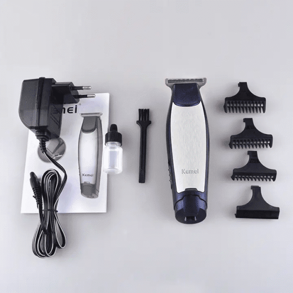 Kemei KM-5021 Rechargeable Hair Clipper – Cordless Professional Trimmer with Stainless Steel Blade becool beauty maroc