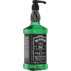 Bandido Shaving Gel Men Pearly Green 1000ml – Transparent Non-Foaming Gel for Precise Beard Contouring becool maroc