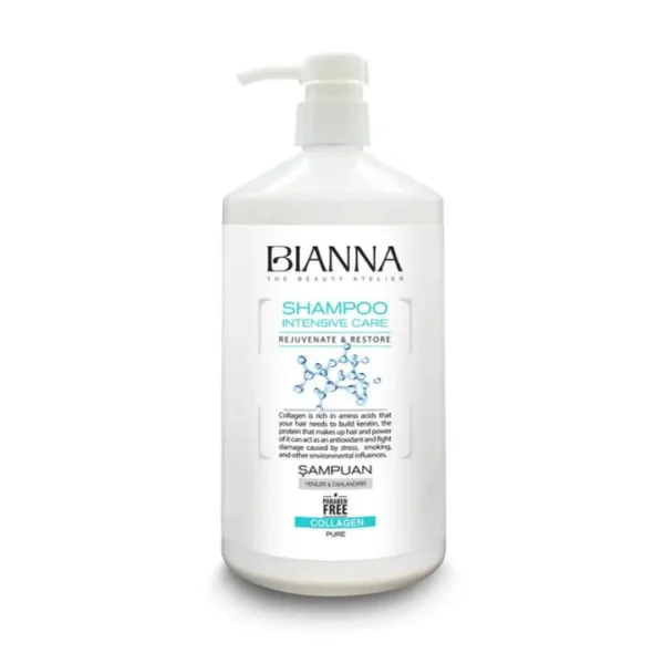 Bianna Collagen Intensive Care Shampoo 1000ml – Rejuvenates & Restores Hair becool maroc