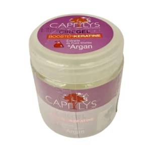 CAPILYS Booster Keratin Cire Gel 120ml – Argan Oil & Honey Pear Extract Styling Gel becool maroc