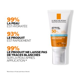 La Roche-Posay Anthelios UVMUNE 400 SPF50+ – High Protection Sunscreen for Sensitive Skin – 50ml becool maroc