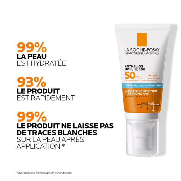 La Roche-Posay Anthelios UVMUNE 400 SPF50+ – High Protection Sunscreen for Sensitive Skin – 50ml becool maroc