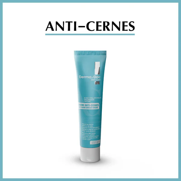 becool.ma DermaDoc Anti-Dark Circles Eye Cream 30ml – Hyaluronic Acid & Caffeine for Dark Circles & Puffiness becool
