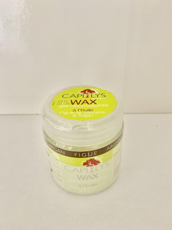 CAPILYS Wax Gel 120ml – Nourishing Hair Styling Gel with Prickly Pear & Argan Oil becool maroc