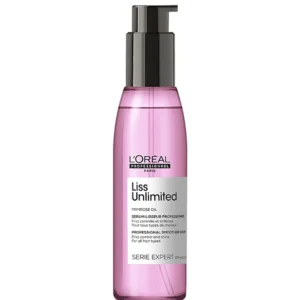 L’Oréal Liss Unlimited Serum 125ml – Anti-Frizz Hair Serum with Primrose Oil becool maroc