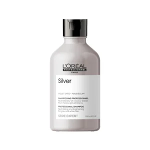 L’Oréal Silver Shampoo 300ml – Purple Shampoo for Grey, White & Light Blonde Hair becool maroc