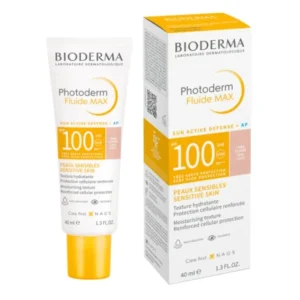 Bioderma Photoderm Fluide MAX SPF 100 – Tinted Sunscreen for Sensitive Skin 40ml becool maroc