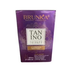 BRUNKA TANINO THERAPY T.T. Protein Hair Mask 800ml – Deep Repair with Keratin & Argan Oil becool maroc