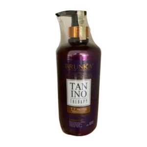 BRUNKA TANINO THERAPY T.T. Protein Shampoo 850ml – Keratin & Argan Oil for Frizz-Free, Strong Hair becool maroc