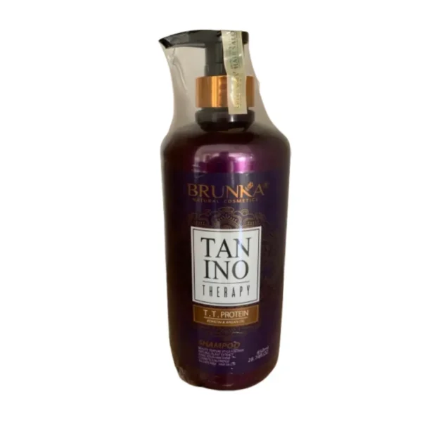 BRUNKA TANINO THERAPY T.T. Protein Shampoo 850ml – Keratin & Argan Oil for Frizz-Free, Strong Hair becool maroc