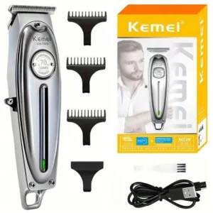 Kemei KM-1949 Professional Cordless Hair Clipper – USB Rechargeable becool maroc