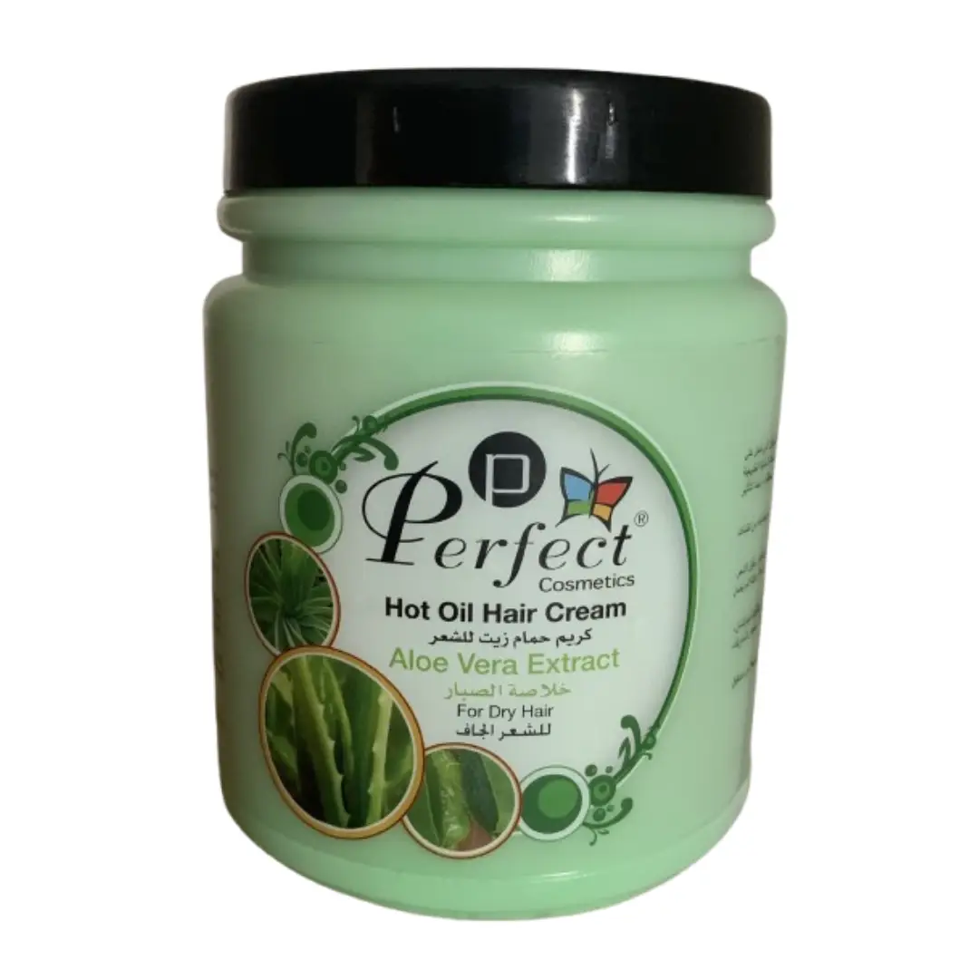 Perfect Cosmetics Aloe Vera Hot Oil Hair Cream 1000ml - Becool.ma