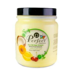 Perfect Cosmetics Hot Oil Hair Cream 1000ml – Nourish & Repair with Mixed Fruit Extracts becool maroc