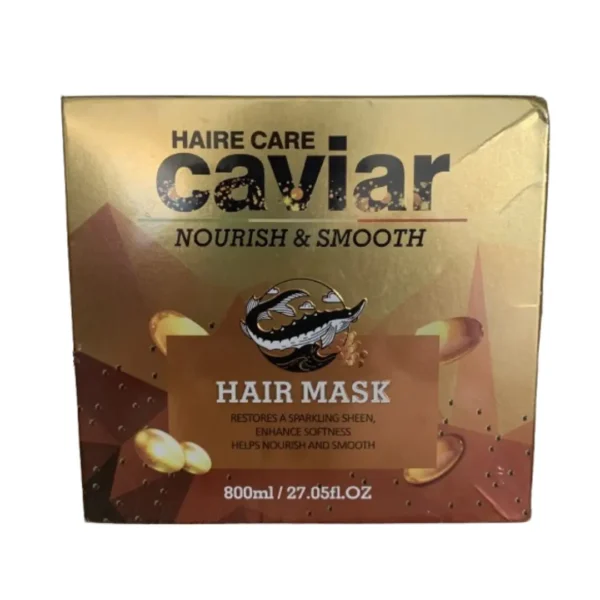 Brunka Caviar Hair Mask 800ml – Nourish, Smooth & Restore Shine becool maroc