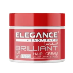 Elegance Brilliant Hair Cream 250ml – Shine, Smoothness & Styling for All Hair Types becool maroc