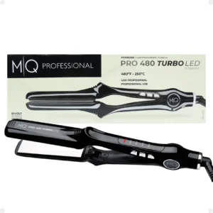 MQ Pro 480 Turbo LED Titanium Professional Hair Straightener – Fast, Smooth & Shiny Results becool maroc