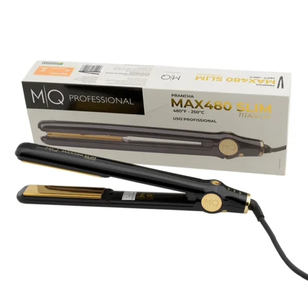 MQ Professional Max480 Slim Titanium Hair Straightener becool maroc