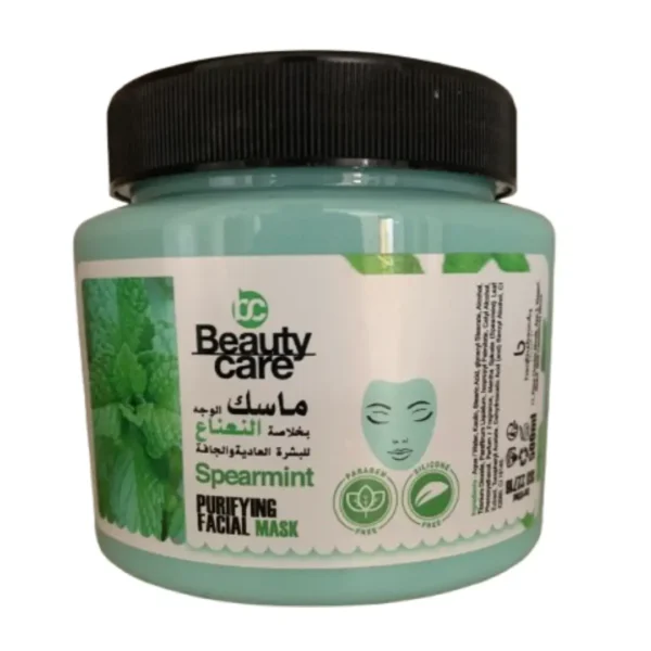 Beauty Care Spearmint Purifying Facial Mask 500ml – Deep Clean & Refresh becool maroc