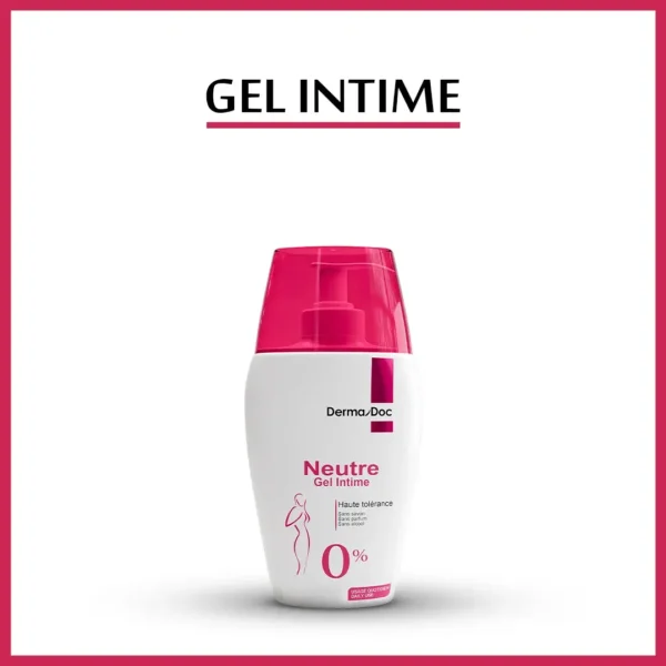 DermaDoc Intimate Neutral Gel 250ml – Gentle Daily Hygiene for Sensitive Skin becool maroc