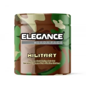 Elegance by Sada Pack Military Extreme Hold Styling Hair Gel 250ml becool maroc