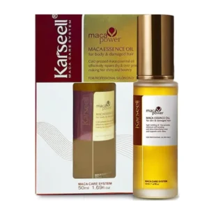 Karseell Maca Essence Oil 50ml (Moroccan Argan Oil) – Deep Nourishment & Repair for Dry, Damaged Hair becool maroc