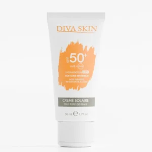 DIVA SKIN SPF 50+ Sunscreen 50ml – Lightweight Daily UV Protection & Hydration becool maroc